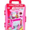 Little Chef 2 in 1 Kitchen Play Set, Pretend Play Trolly Kitchen Kit