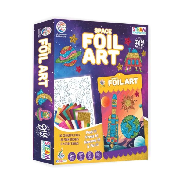 Space Foil Art DIY Activity Kit