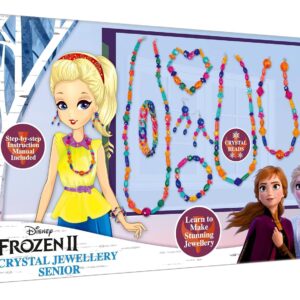 Disney Frozen Crystal Beads Jewellery Senior Art & Craft DIY Jewellery Making Kit for Girls