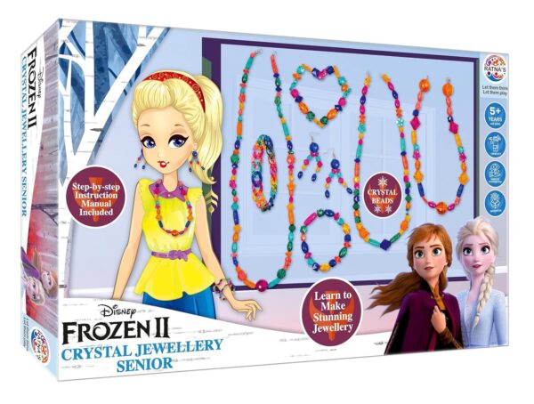 Disney Frozen Crystal Beads Jewellery Senior Art & Craft DIY Jewellery Making Kit for Girls