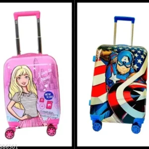 Kid's Trolley 360 Rotating Carry On Luggage Wheels Non-Breakable